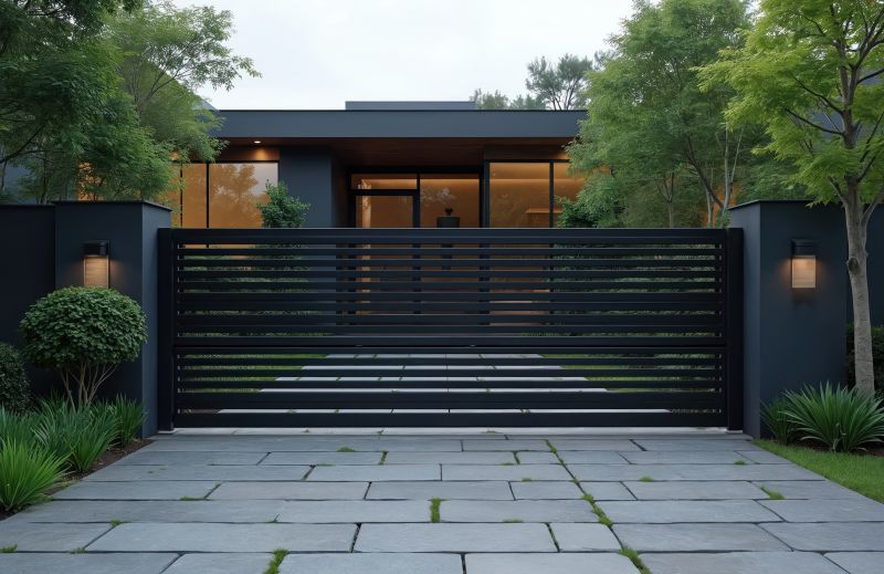 Driveway Fence Installation in Roswell, GA