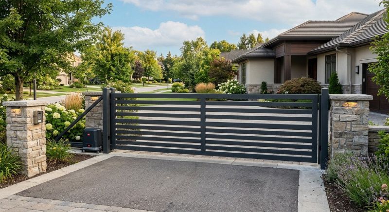 Driveway Gate Installation in Boca Raton, FL