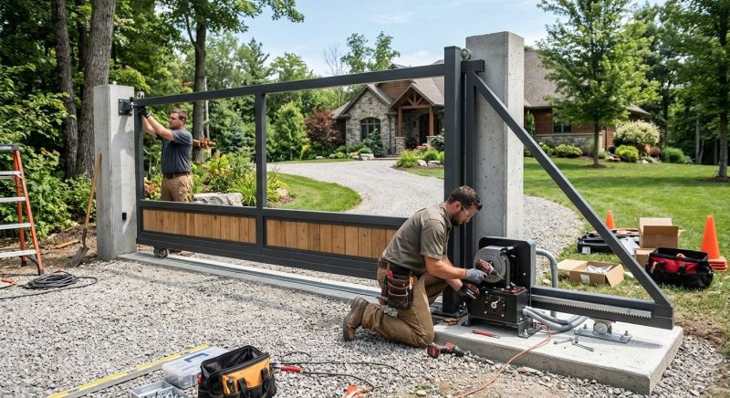 Remote Control Gate Service in Alpharetta, GA