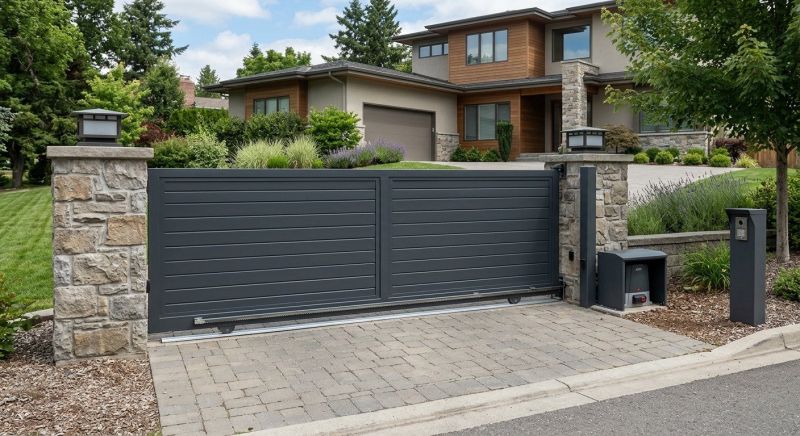 Main Gate Installation in Annapolis, MD